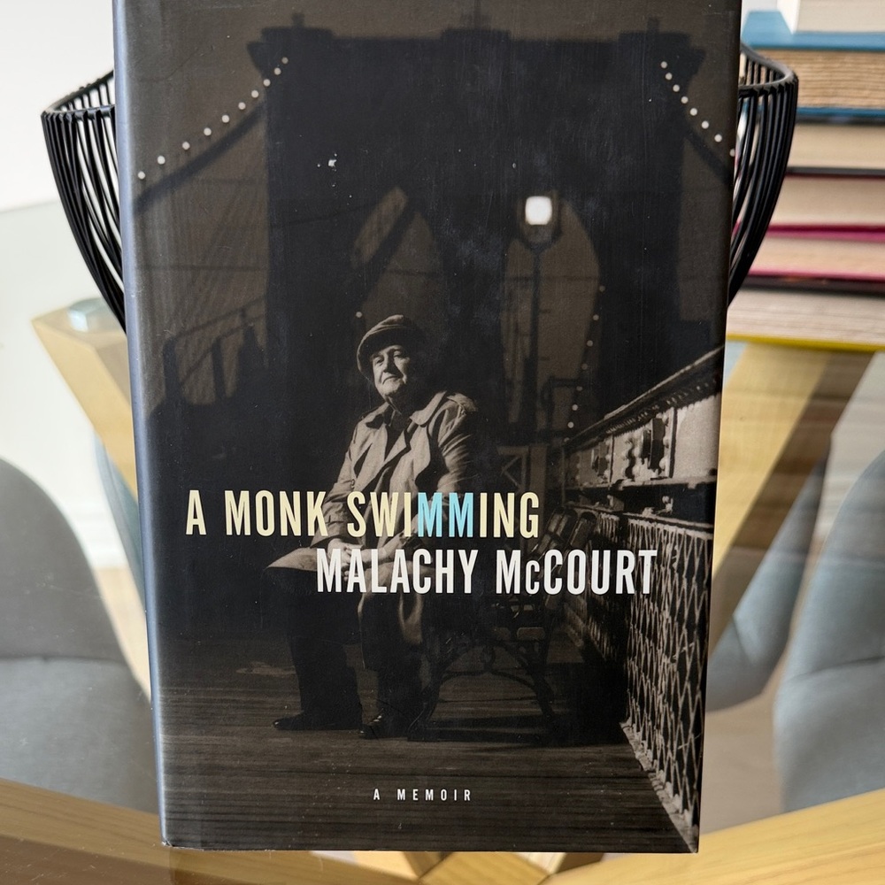 Malachy McCourt "A Monk Swimming" Hardcover